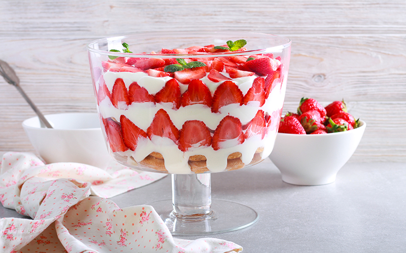 strawberry trifle